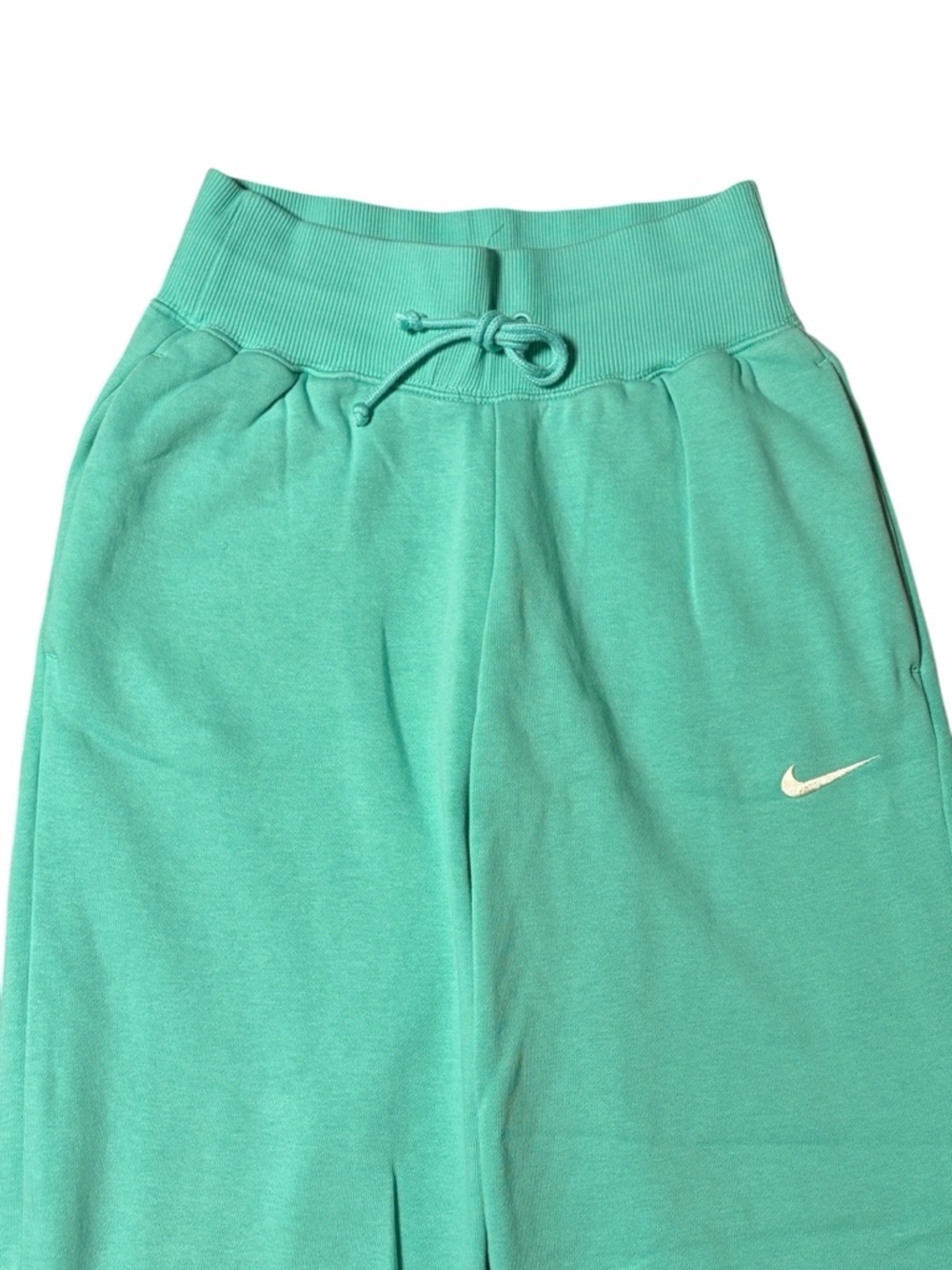 NIKE Phoenix Fleece High-Waisted Oversized Joggers Sweatpants - Light Menta - Picture 4 of 9